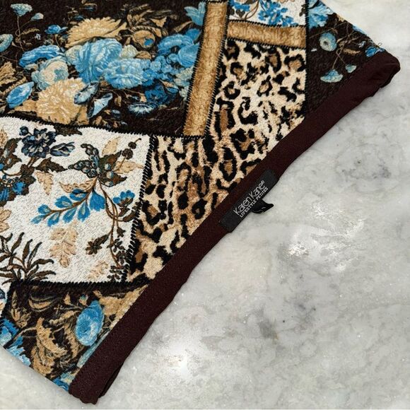 Karen Kane High-Low Midi Mixed Print Skirt. Size Small-P - Picture 8 of 11